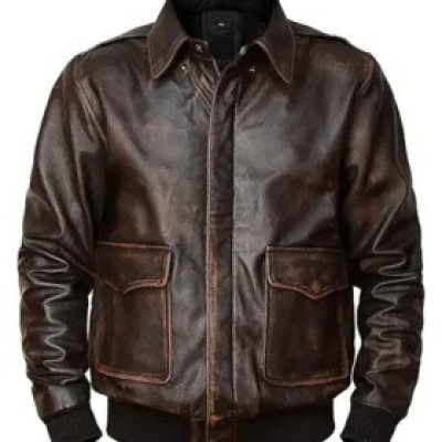 Distressed Leather Jacket Collection - NY American Jacket Profile Picture