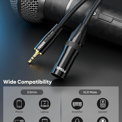 FEDUS StagePro 3.5mm to XLR Balanced Cable Adapter Profile Picture